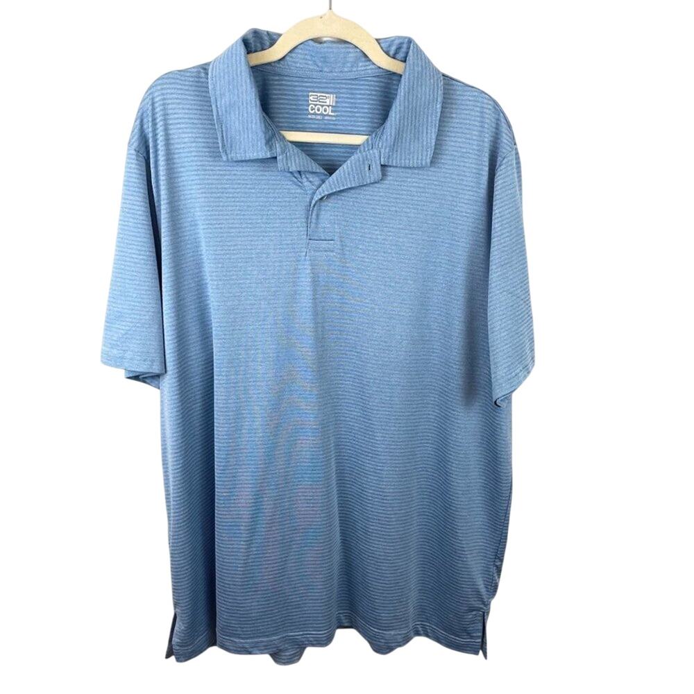 32 Degrees Men’s Blue Polo Shirt Size XXL